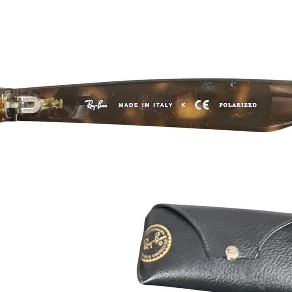 Rayban Polarized Made In Italy New Wayfare Classic Sunglasses Unisex - Picture 3 of 8